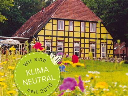 Naturhotel - Verpflegung: Frühstück - Klimaneutrales Hotel seit 2010
 - BIO-Hotel Kenners LandLust