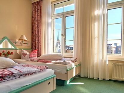 Naturhotel - Allergiker-Zimmer - BIO HOTEL Amadeus: Doppelzimmer Hofseite - Biohotel Amadeus
