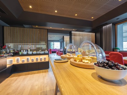 Naturhotel - Wärmerückgewinnung - Das Frühstücksbuffet vom Bio Hotel Panorama - Biohotel Panorama