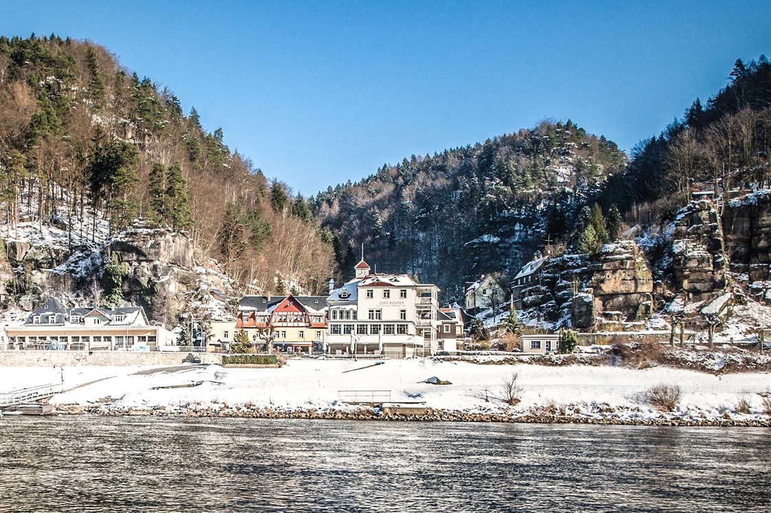 Biohotel: Ein Wintertraum in Eis und Schnee  - Bio- & Nationalpark-Refugium Schmilka