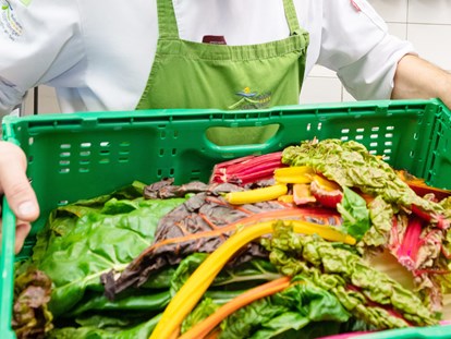 Naturhotel - Bio-Küche: Glutenfreie Kost möglich - Unsere Bioküche: Kreative, ernährungsbewusste und wohlschmeckende 100% Bio-Gerichte. - Biohotel Eggensberger