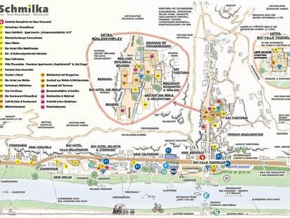 Naturhotel - Aktivurlaub möglich - das Örtchen Schmilka im Überblick - Bio- & Nationalpark-Refugium Schmilka